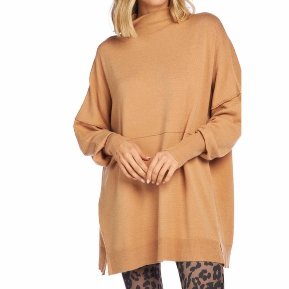 NWOT RIVERS MOCK NECK SWEATER - Picture 1 of 10